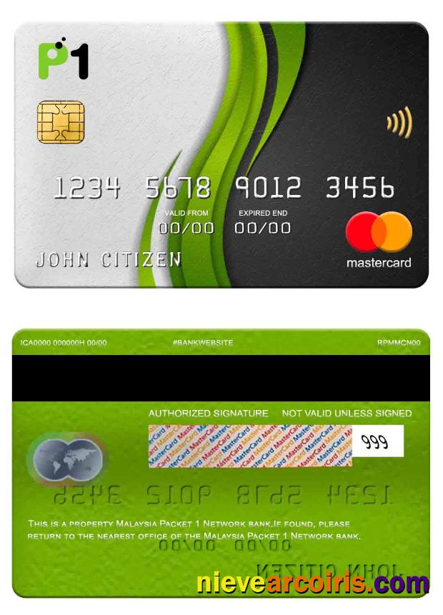 Malaysia Packet 1 Network bank mastercard